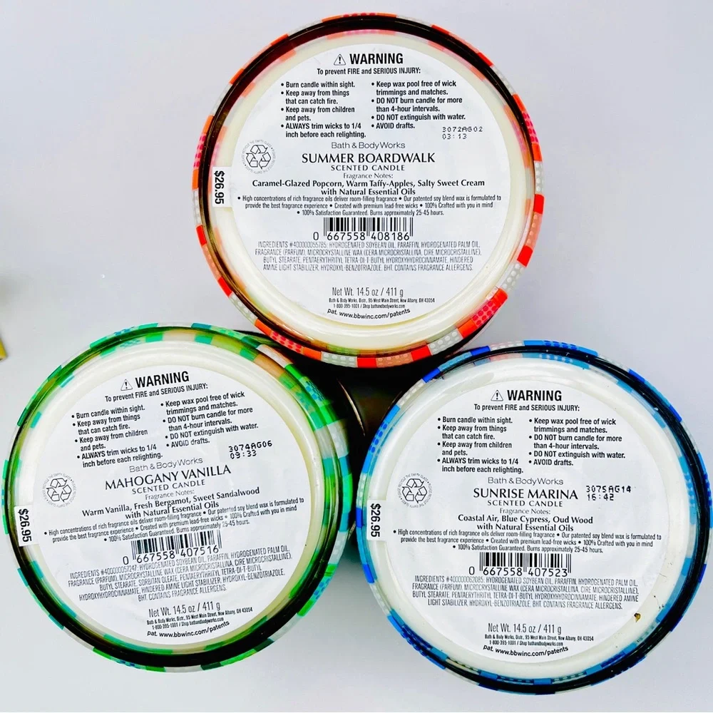 BBW 🎡 The Boardwalk 🎡 12 Pc RARE Ferris Wheel Collection - Picture 6 of 7